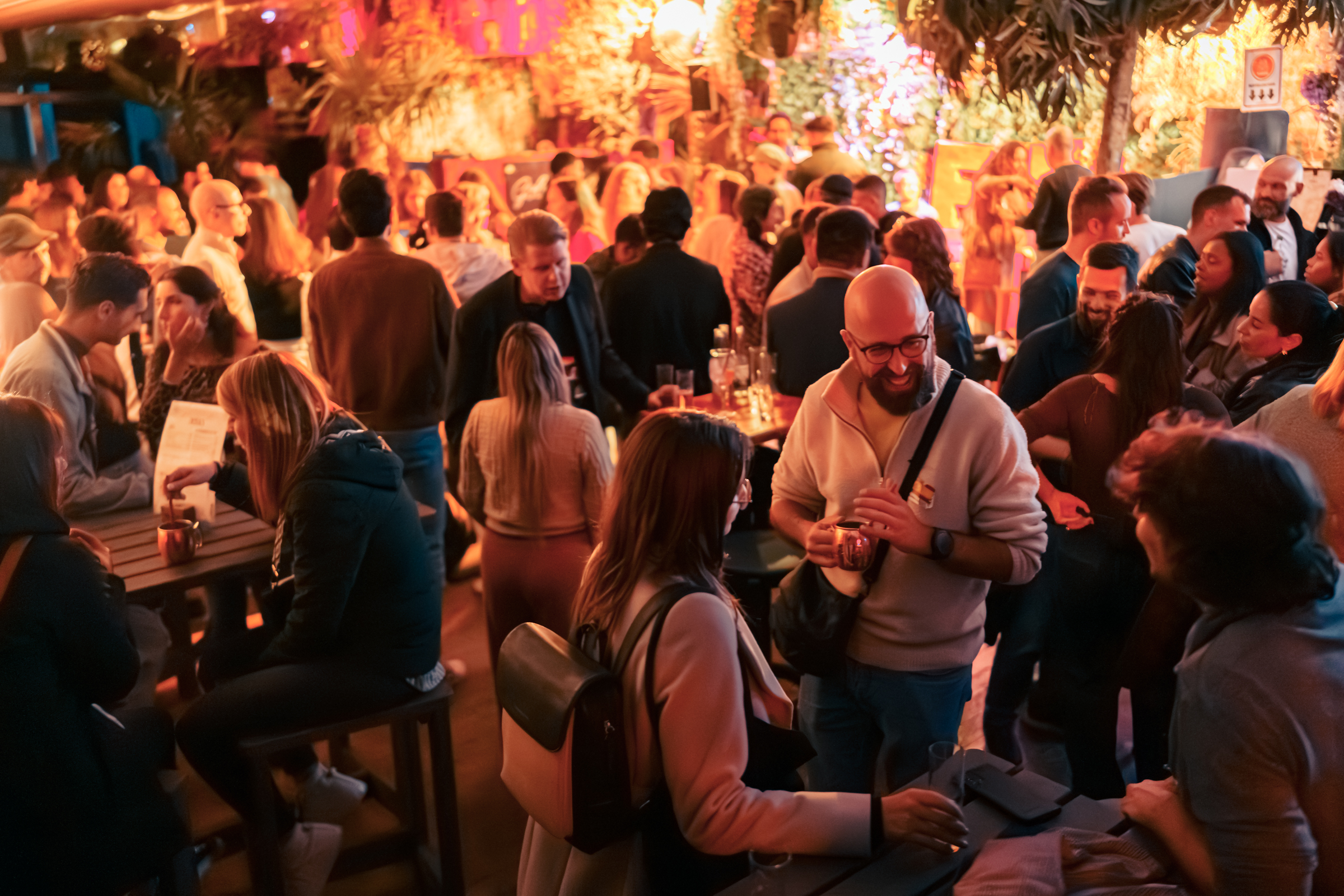 Social Melting Pot crowd at a special event in Cologne