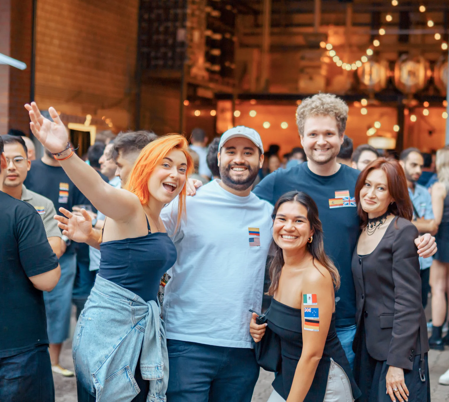 People meeting new friends at a Social Melting Pot event in Bonn