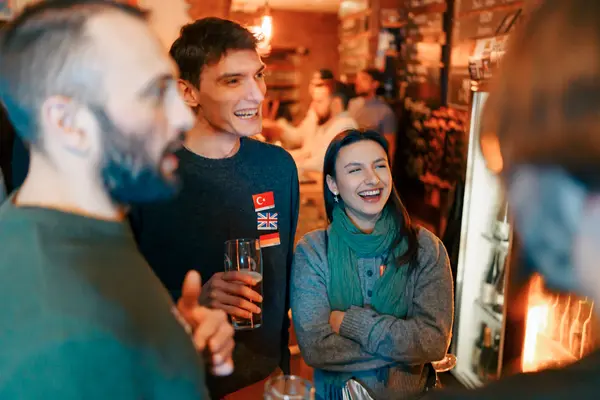 People meeting new friends at a Social Melting Pot event